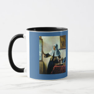 Vermeer's Young Woman with a Water Pitcher ca 1665 Mug