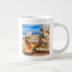 Vermilion Cliff Rock Formations Large Coffee Mug