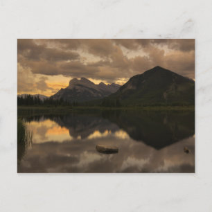 Vermilion Lakes Sunset Postcard