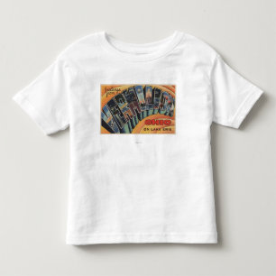 Vermilion, Ohio - Large Letter Scenes Toddler T-Shirt