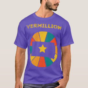 Vermillion South Dakota Vintage Distressed Souveni T-Shirt