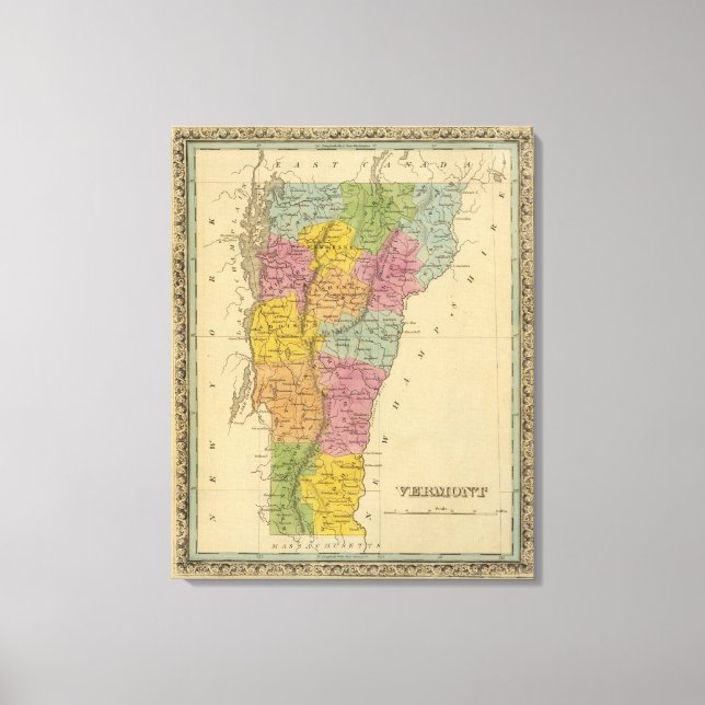 Vermont 6 canvas print (Front)