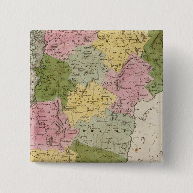 Vermont 7 15 cm square badge (Front)