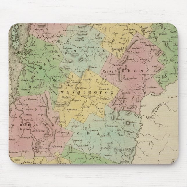 Vermont 8 mouse mat (Front)