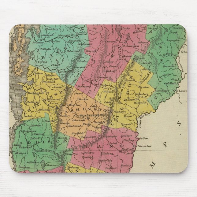 Vermont 9 mouse mat (Front)