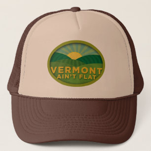 Vermont Ain't Flat Trucker Hat
