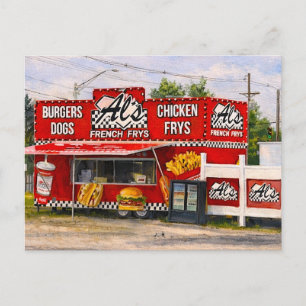 Vermont Al's French Frys Postcards