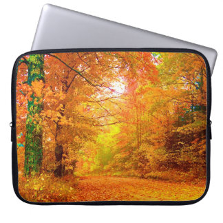 Vermont Autumn Nature Landscape Laptop Sleeve