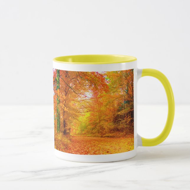 Vermont Autumn Nature Landscape Mug (Right)
