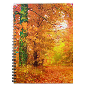 Vermont Autumn Nature Landscape Notebook