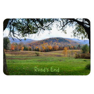 Vermont Autumn View Magnet