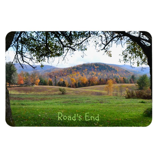 Vermont Autumn View Magnet (Horizontal)