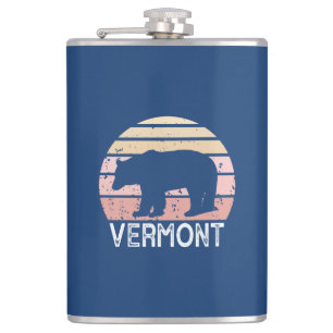 Vermont Bear Hip Flask