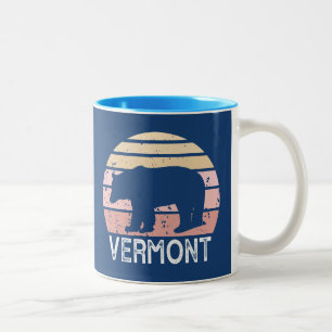 Vermont Bear Two-Tone Coffee Mug