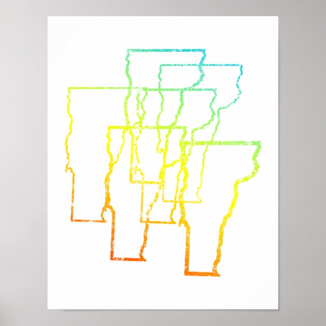 vermont chill blur poster (Front)