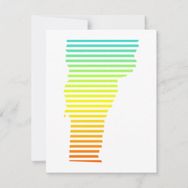 vermont chill fade invitation (Front)
