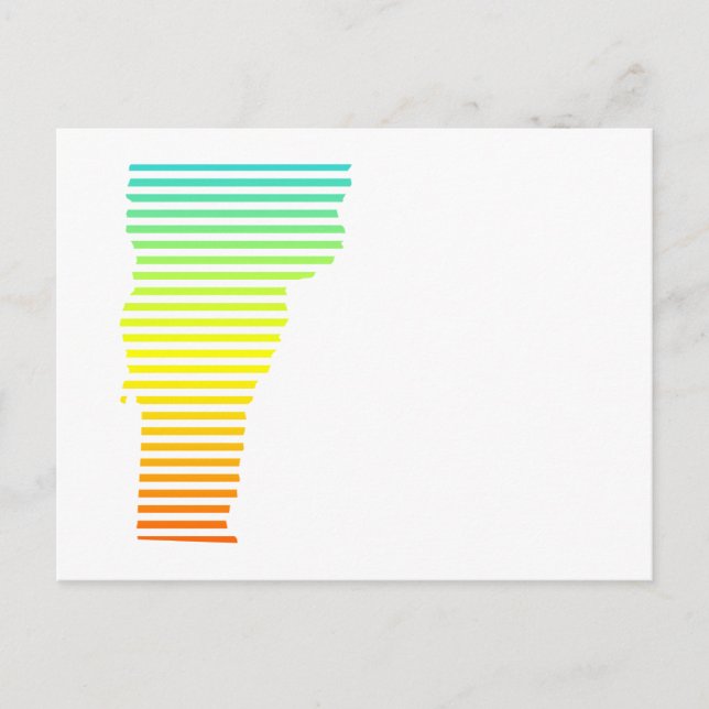 vermont chill fade postcard (Front)