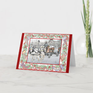 Vermont Christmas Rides Card