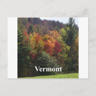 Vermont Colour Postcard