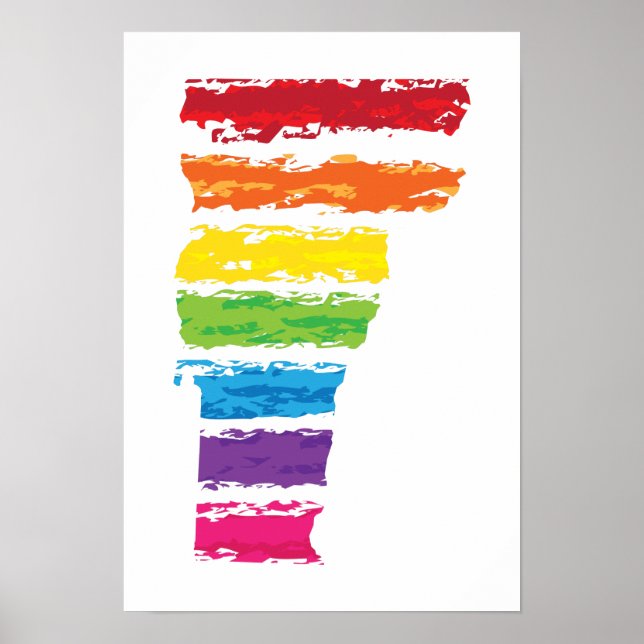 vermont colour strokes poster (Front)
