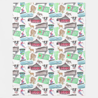 Vermont Designs Fleece Blanket