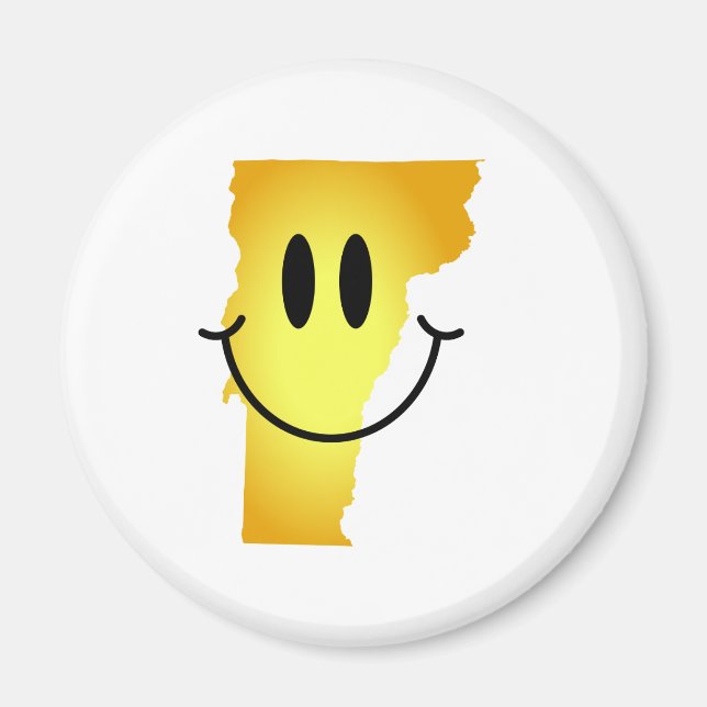 Vermont Face Magnet (Front)