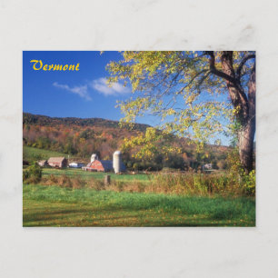 Vermont Farm Postcard