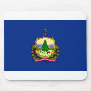 Vermont flag mouse mat