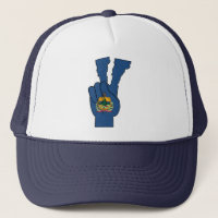 Vermont Flag Peace Sign
