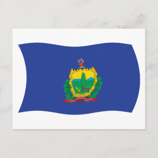 Vermont Flag Postcard