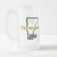 Vermont Frosted Beer Mugs