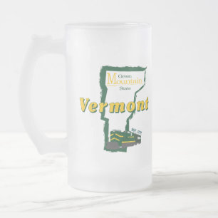 Vermont Frosted Beer Mugs