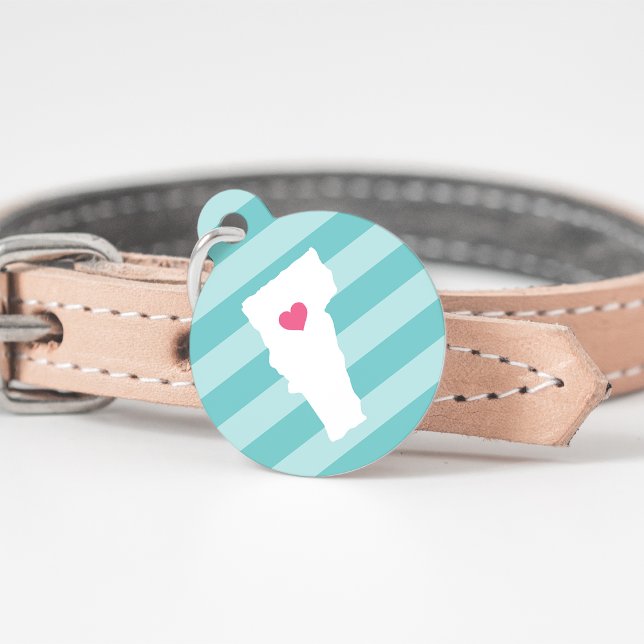 Vermont Heart Pet Tag (Creator Uploaded)