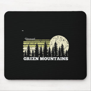 Vermont Hiking Green Mountains Trees Nature Forest Mouse Mat