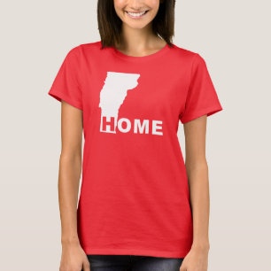 Vermont Home Away From State T-Shirt Tees