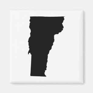 Vermont in Black and White Magnet