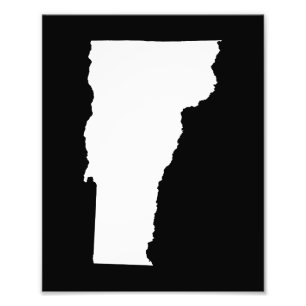 Vermont in White and Black Photo Print