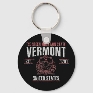Vermont Key Ring