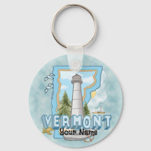 Vermont Lighthouse keychain