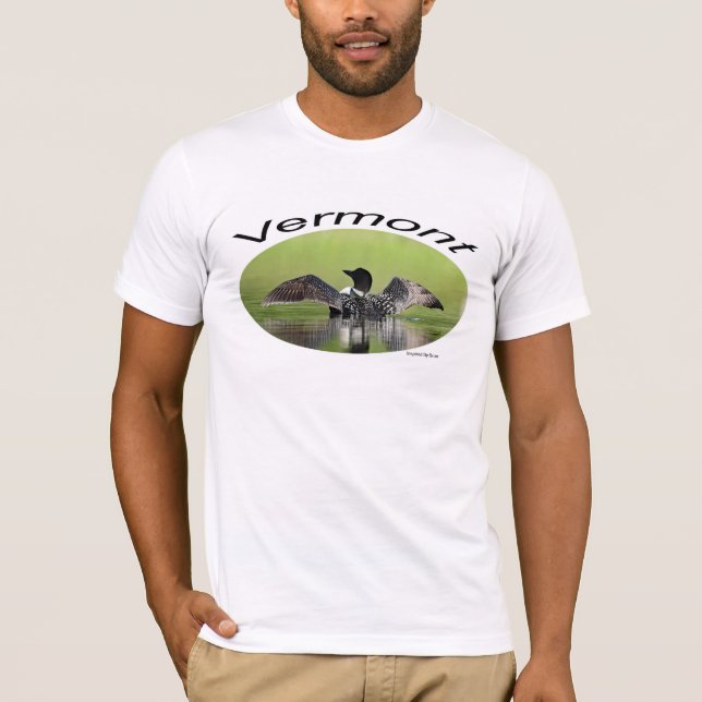 Vermont Loon (The Brian) T-Shirt (Front)