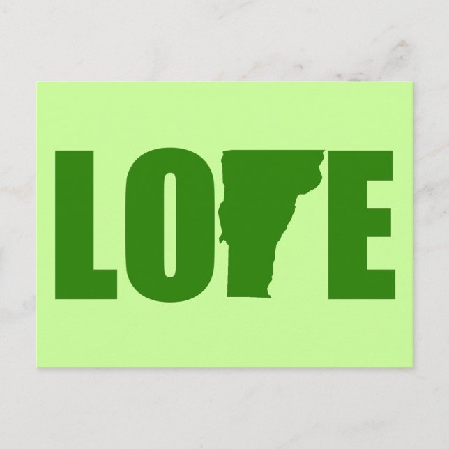 Vermont Love Postcard (Front)