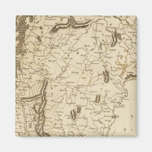 Vermont Map by Arrowsmith Magnet (Front)