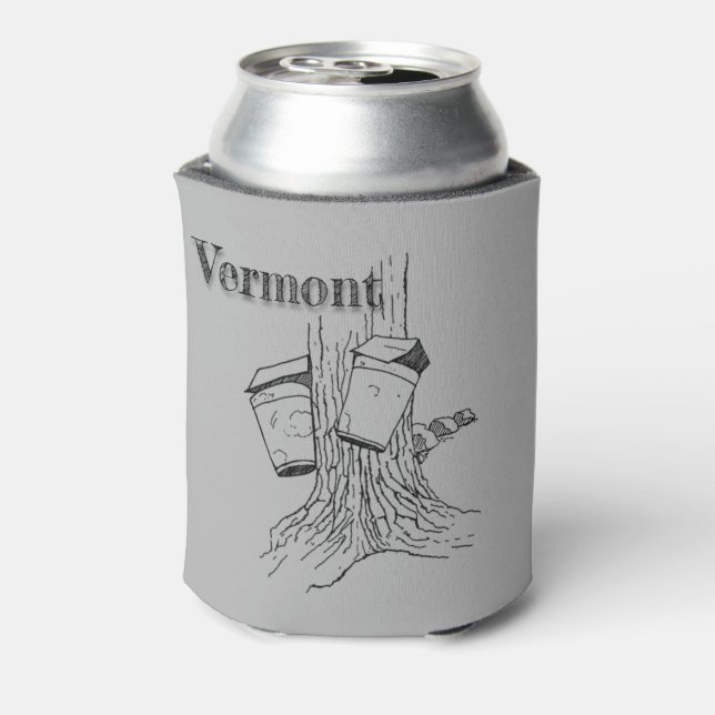 Vermont Maple Trees Can Cooler (Can Back)