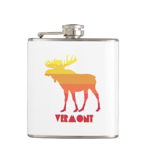 Vermont Moose Hip Flask