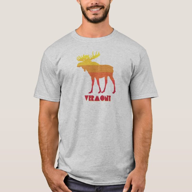 Vermont Moose T-Shirt (Front)