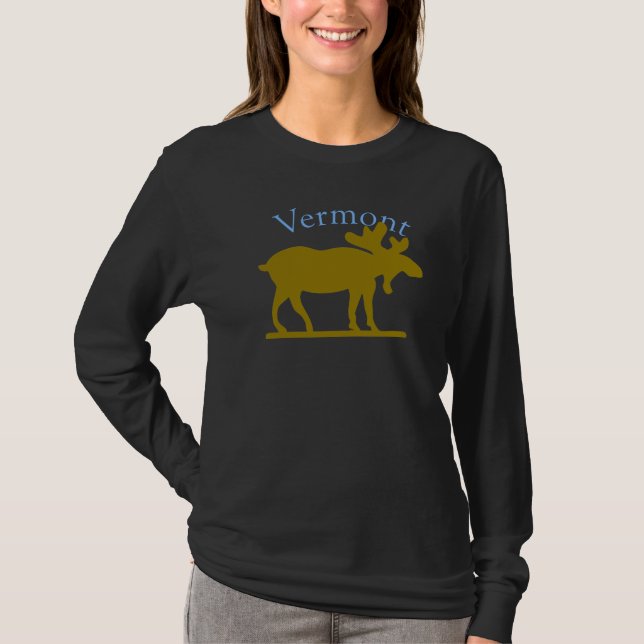 Vermont Moose T-Shirt (Front)