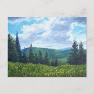 Vermont Mountain Postcard