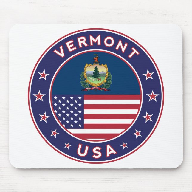 Vermont Mouse Mat (Front)