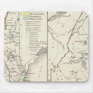 Vermont, New Hampshire, Massachusetts Mouse Mat