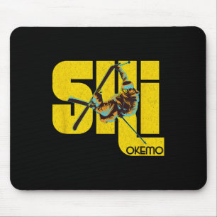 Vermont Okemo Mountain Ski Mouse Mat